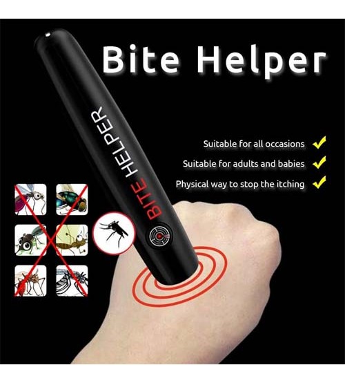 BITE HELPER - Mosquito & Bug Bite Itch Relief - Anti-Itch Pen and Natural Repellent Helper
